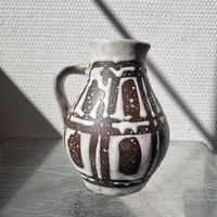 Vintage Keramik Krug Henkelvase 70er Jahre West Germany