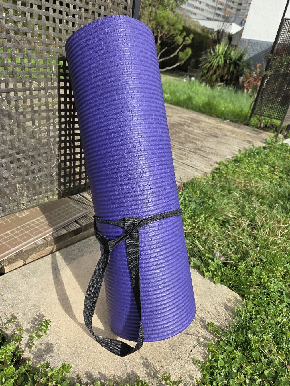Tappetini fitness: Tapis de Yoga BodyShape - Violet – Usato da Plan-les-Ouates venduto da NomadeMarchand