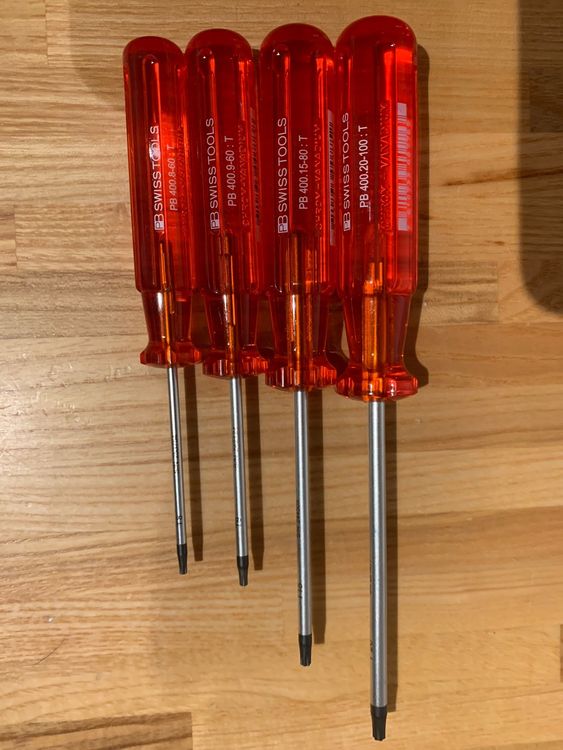 Schraubenzieher Torx 4 Stück Swiss Tools (Neu und originalverpackt) in ...