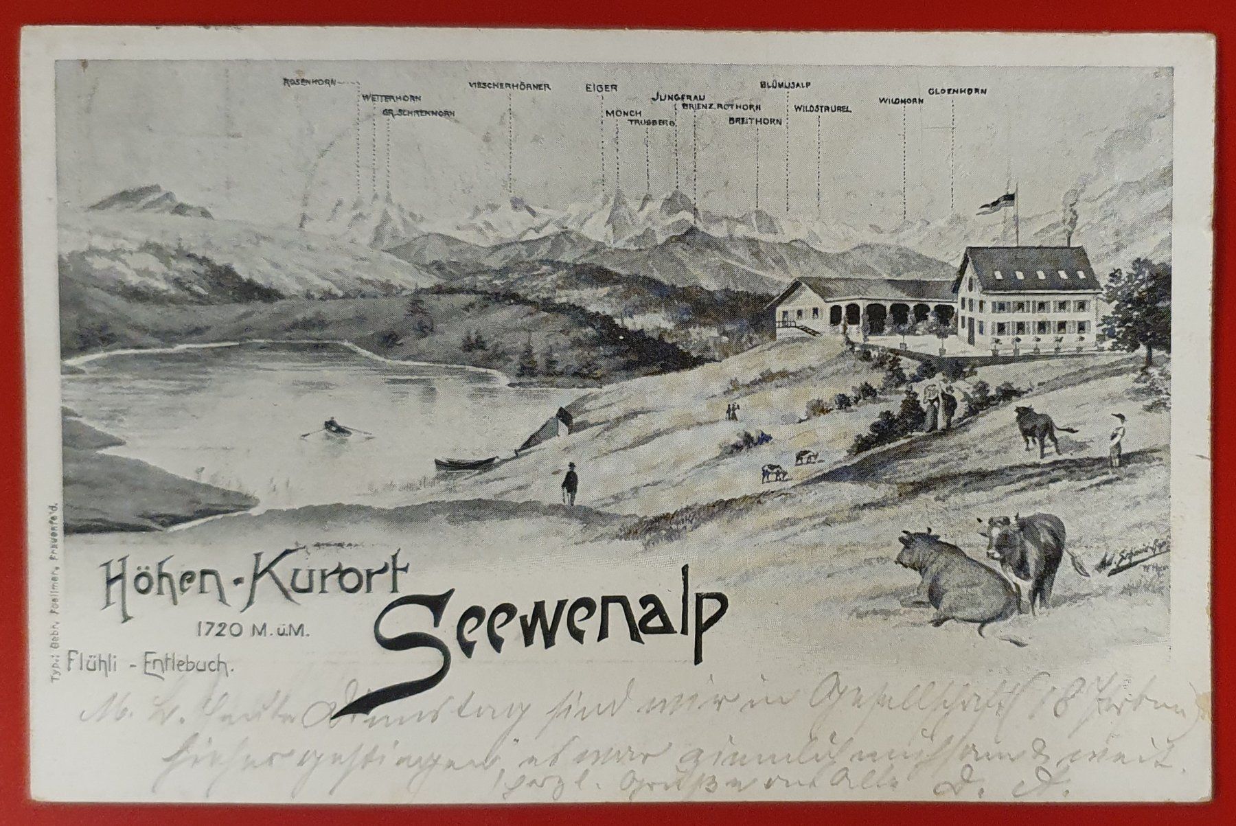 Cartoline postali: Seewenalp 1905 – Usato da Kreuzlingen venduto da Rschweiz1