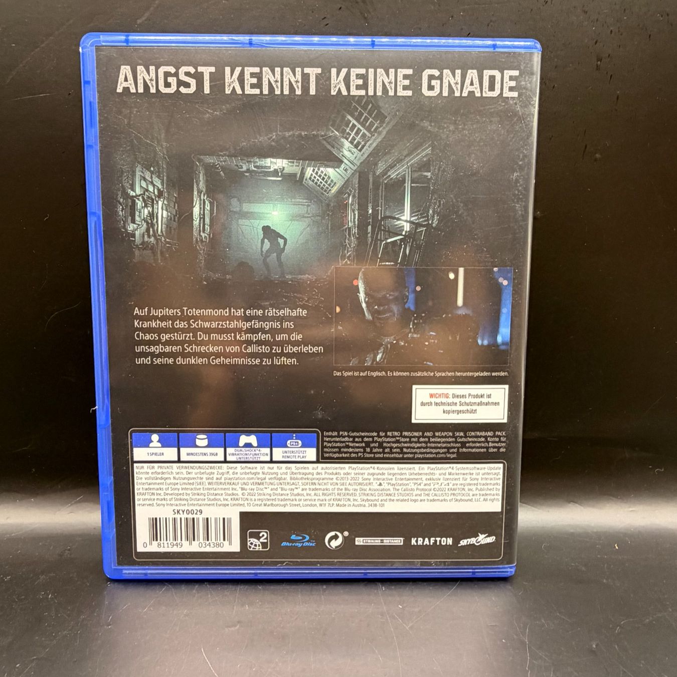 Sony Spiele: The Callisto Protocol Day One Edition PS4 – Gebraucht aus Düdingen von Nerdworld 1