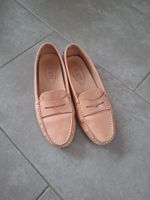 TOD'S DAMENMOKASSIN SCHUHE Gr. 38 GOMMINI SAMMLUNG WIE NEU