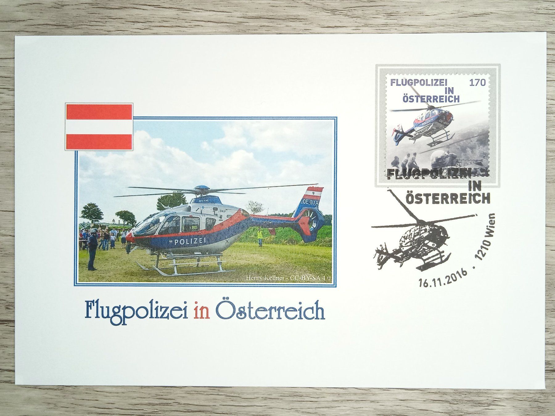 Alle Briefmarken: TR82 Enveloppe + Timbre Autriche 2016 – Gebraucht aus Cousset von Patrick_Collections