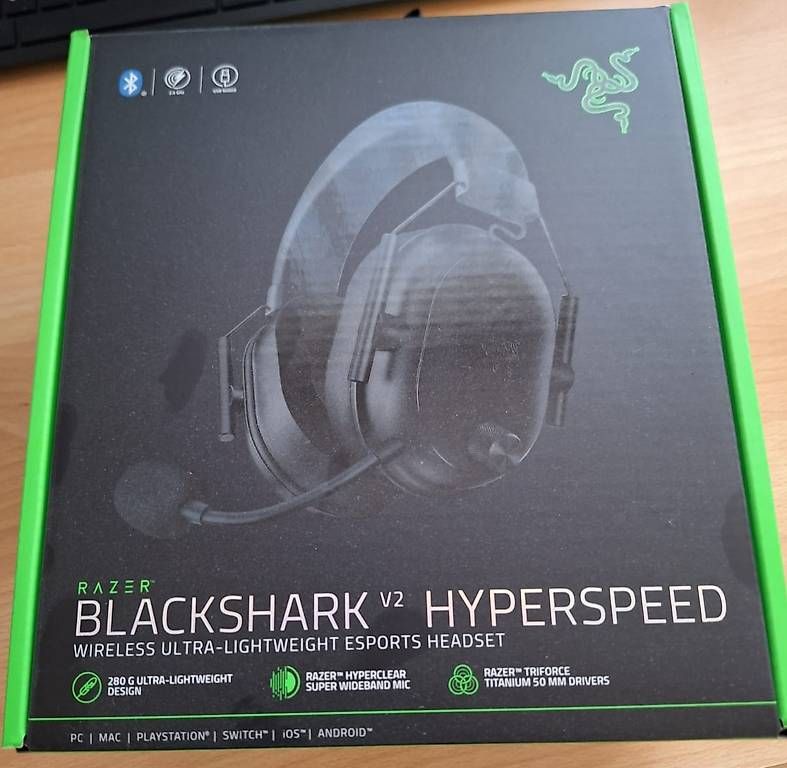 Cuffie: Razer Headset Blackshark V2 Hyperspeed – Usato da Gansingen venduto da Babsi52 2