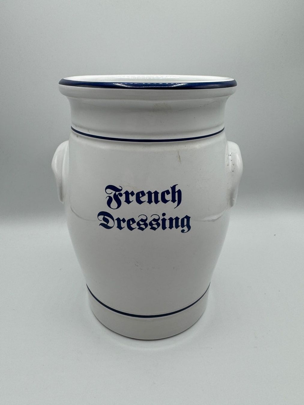 Töpfe: Rustikaler Keramik Topf "French Dressing" mit Henkeln – Gebraucht aus Sachseln von BONATI01