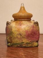 Daum Nancy Inkwell Tintenfass Jugendstil France