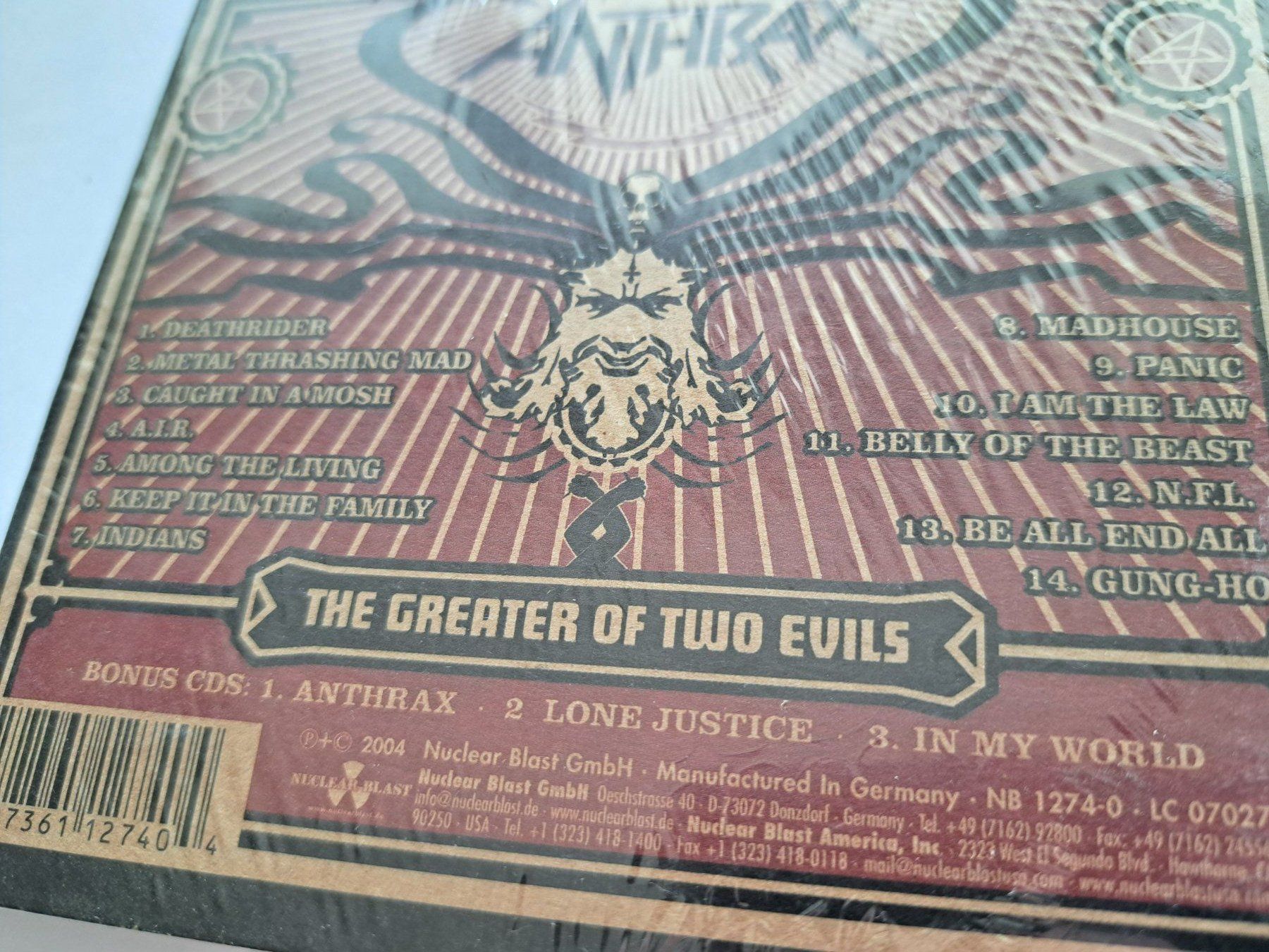 CD: CD Anthrax - The Greater of two evil  – Usato da Pully venduto da bro_n52j 2