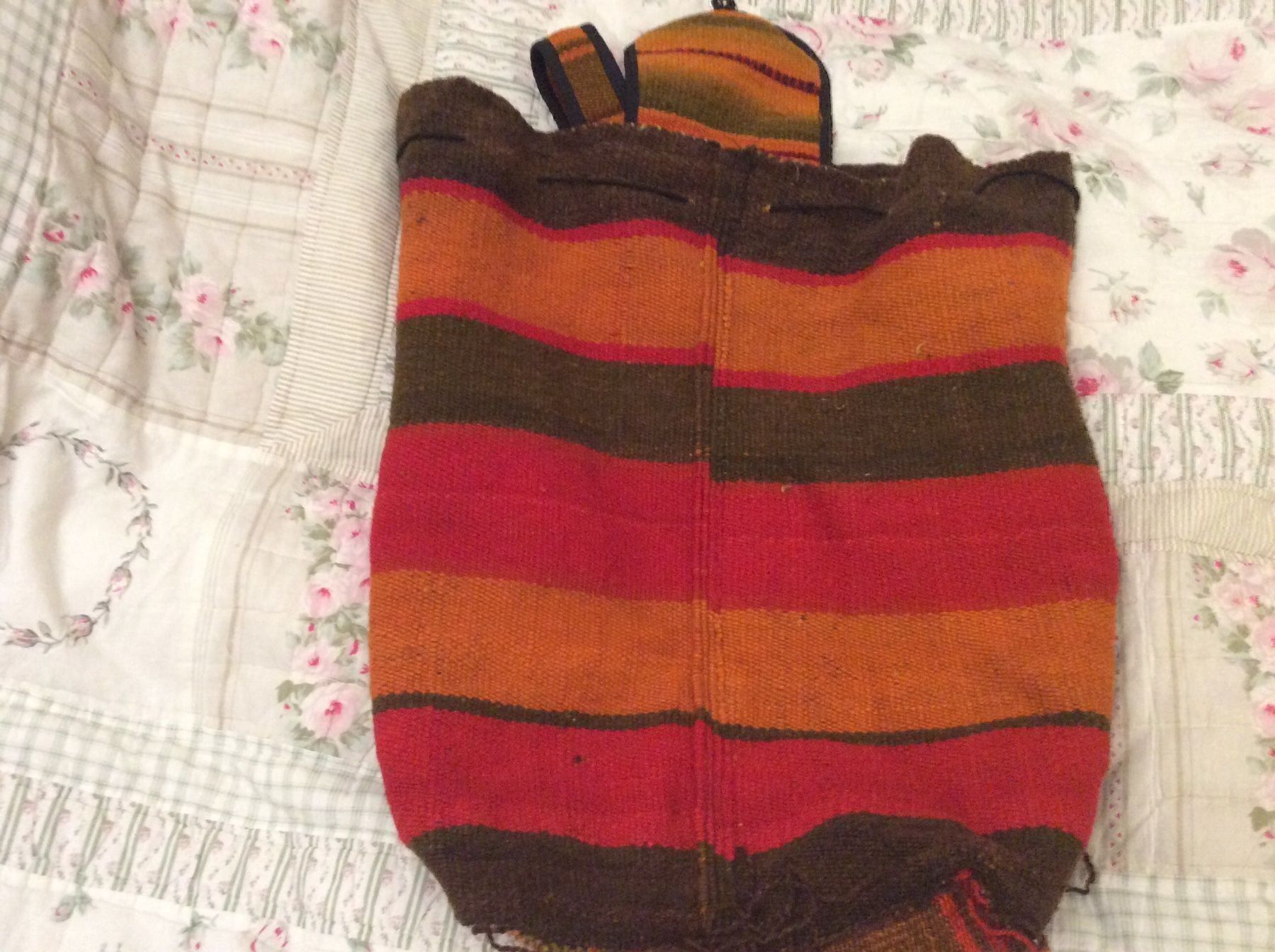 Zaini: Andean peruanischer Rucksack handgewebte – Nuovo (secondo la descrizione) da Winterthur venduto da Kristiinag 2