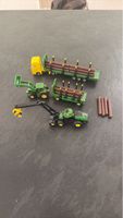 Siku Landwirtschafts-Modelle: Traktor, LKW und Holzzange