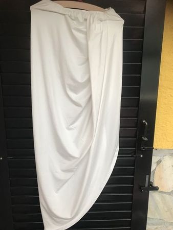 Damen Rock Jupe weiss S