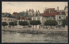 AK Nyon, Le Quai, 1913