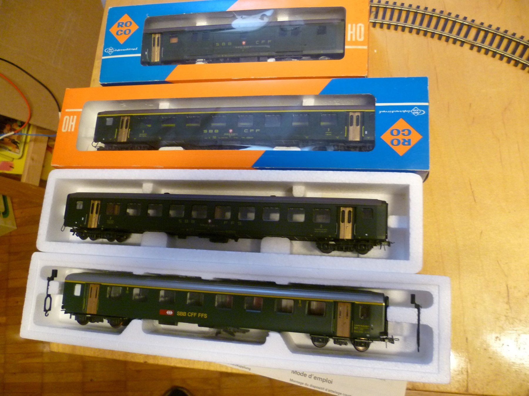 Roco Modellini di ferrovie: SBB EW PW H0 DC 4-Set – Usato da Rickenbach BL venduto da umro11 1