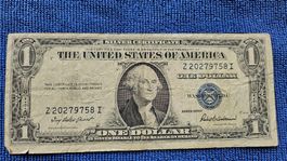 Sammelstück! USA Silver Certificate ($1) Series 1935