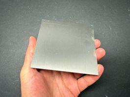 Titan Platte 100 x 100 x 1mm