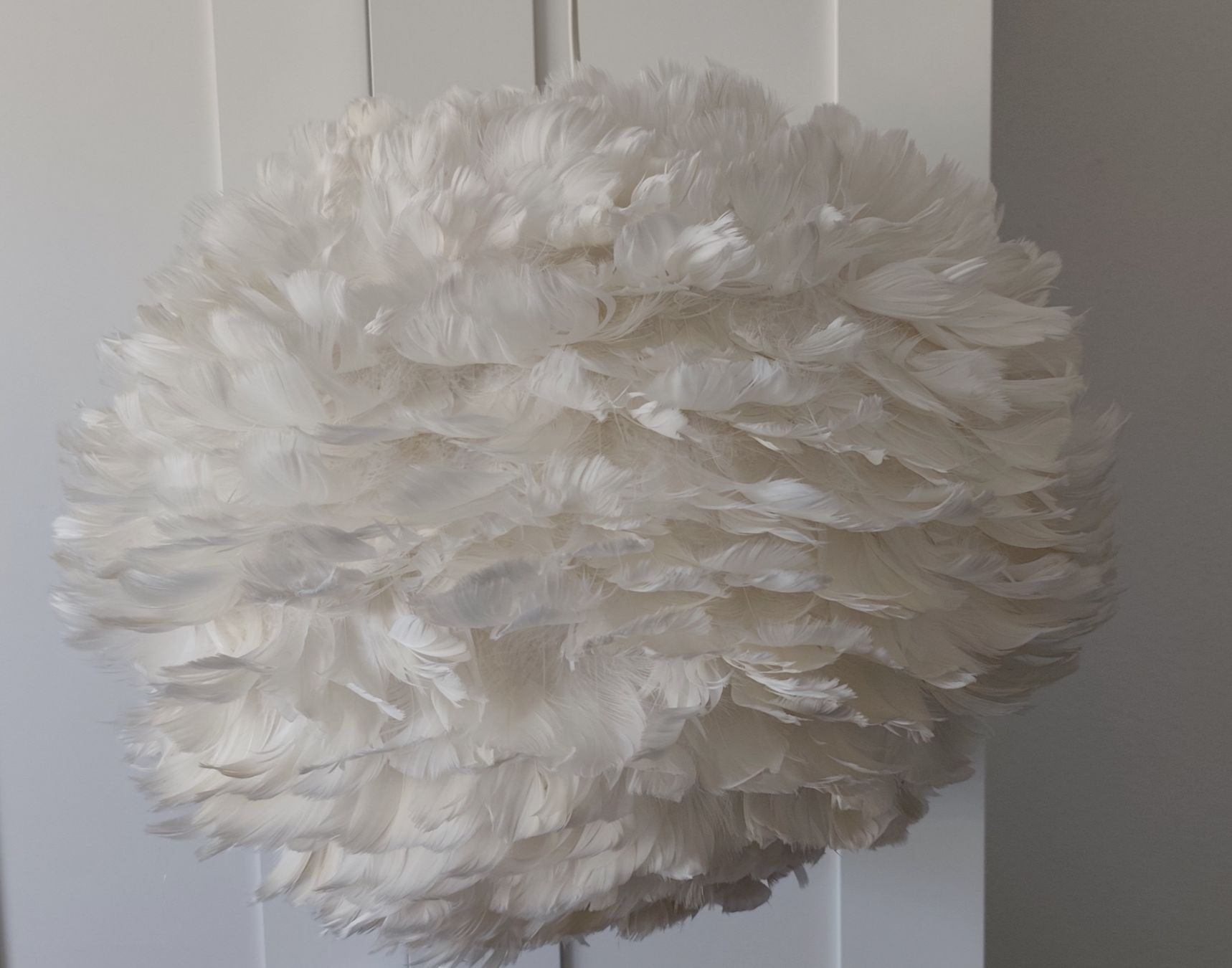 Lustres & lampes de plafonds: Deckenlampe Federn Weiss rund  – Neuf (Voir description) à Wittenwil par hasygirl