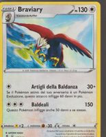 TCG POKEMON Evoluzioni Eteree EVS 137/203 BRAVIARY Italiano