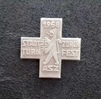 Turnkreuz Stadt Zürch. Turnfest 1958