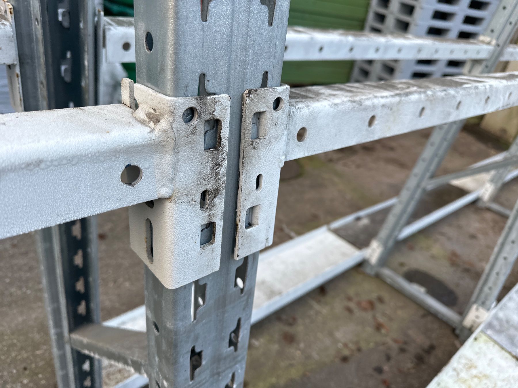 Scaffali: Profi Vertikal Lang Materialregal 595x60x250cm – Usato da Necker venduto da liq24 5
