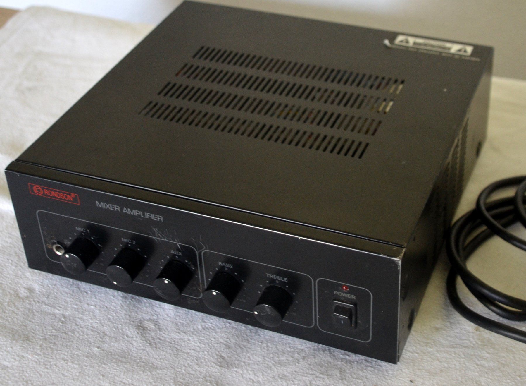 Amplificatori: Rondson Mixer Amplifier AM60N – Usato da Collonges venduto da arashee