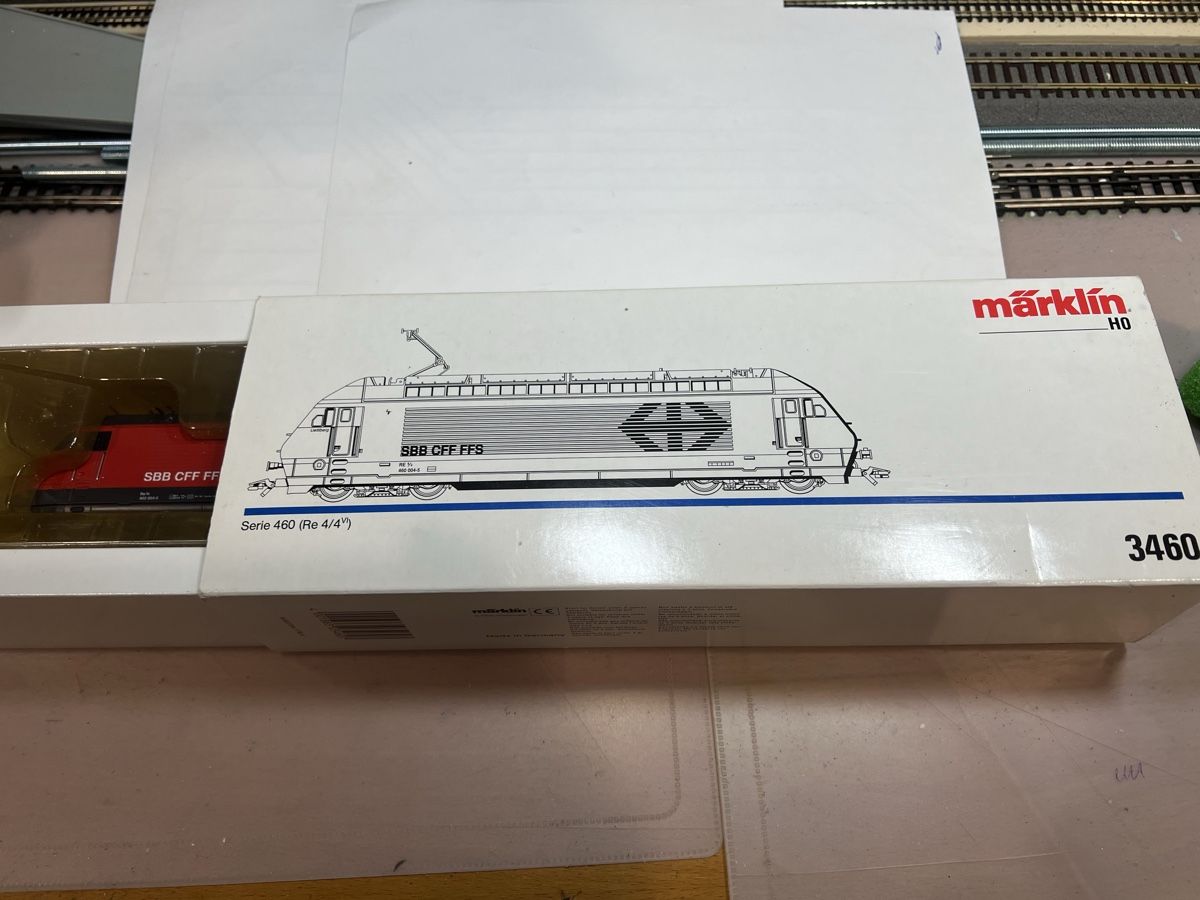Märklin Modellini di ferrovie: Märklin SBB Re 460 – Usato da Dübendorf venduto da Troggy 5