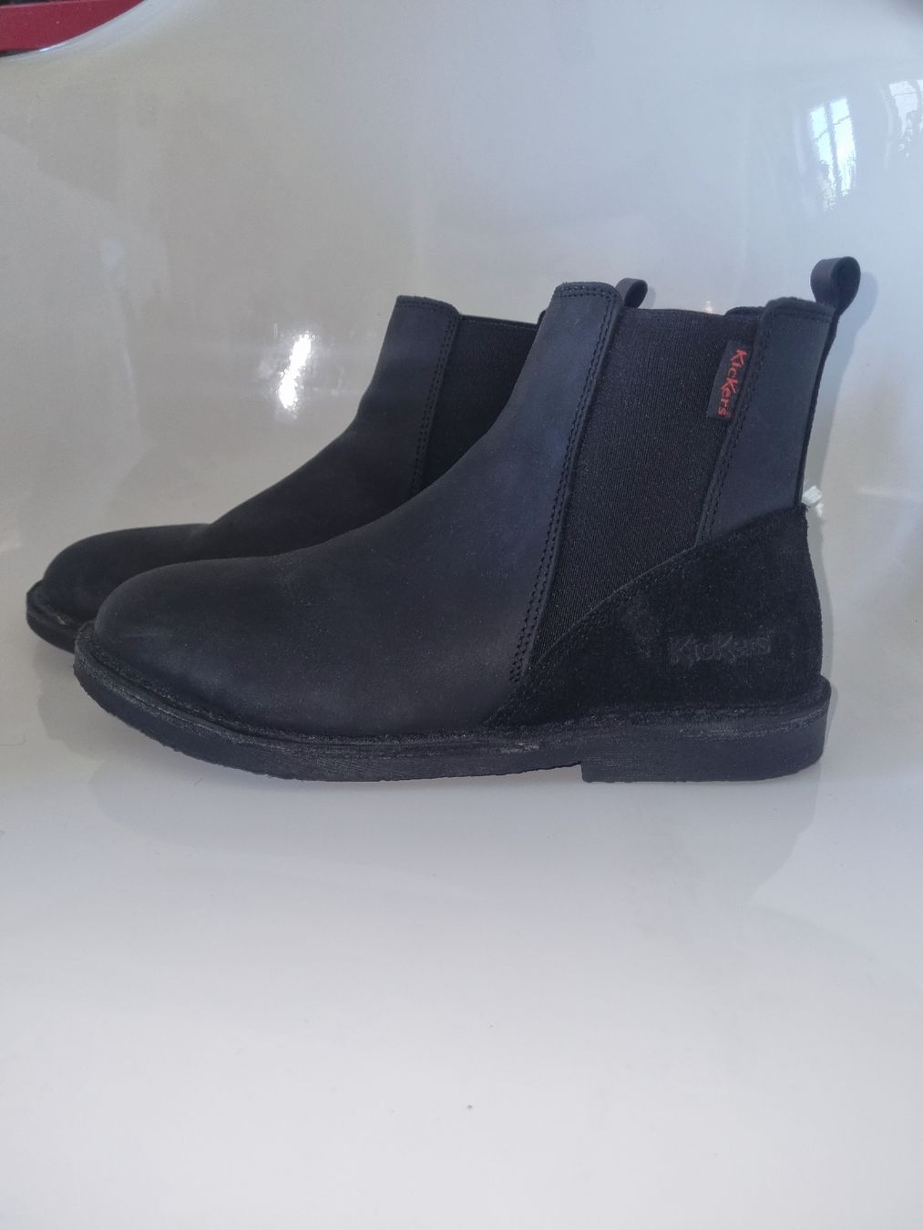 Kickers Scarpe da donna: Bottines Kickers Royer noir taille 38  – Usato da Fribourg venduto da jarmilka