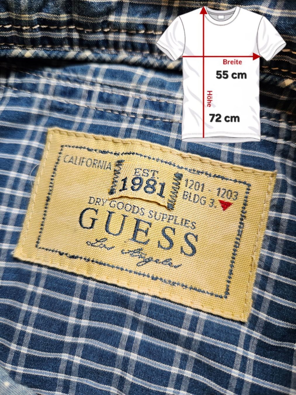 Guess Camicie: Hemd Guess Grösse L – Usato da Hägglingen venduto da United-Village-Trade 4