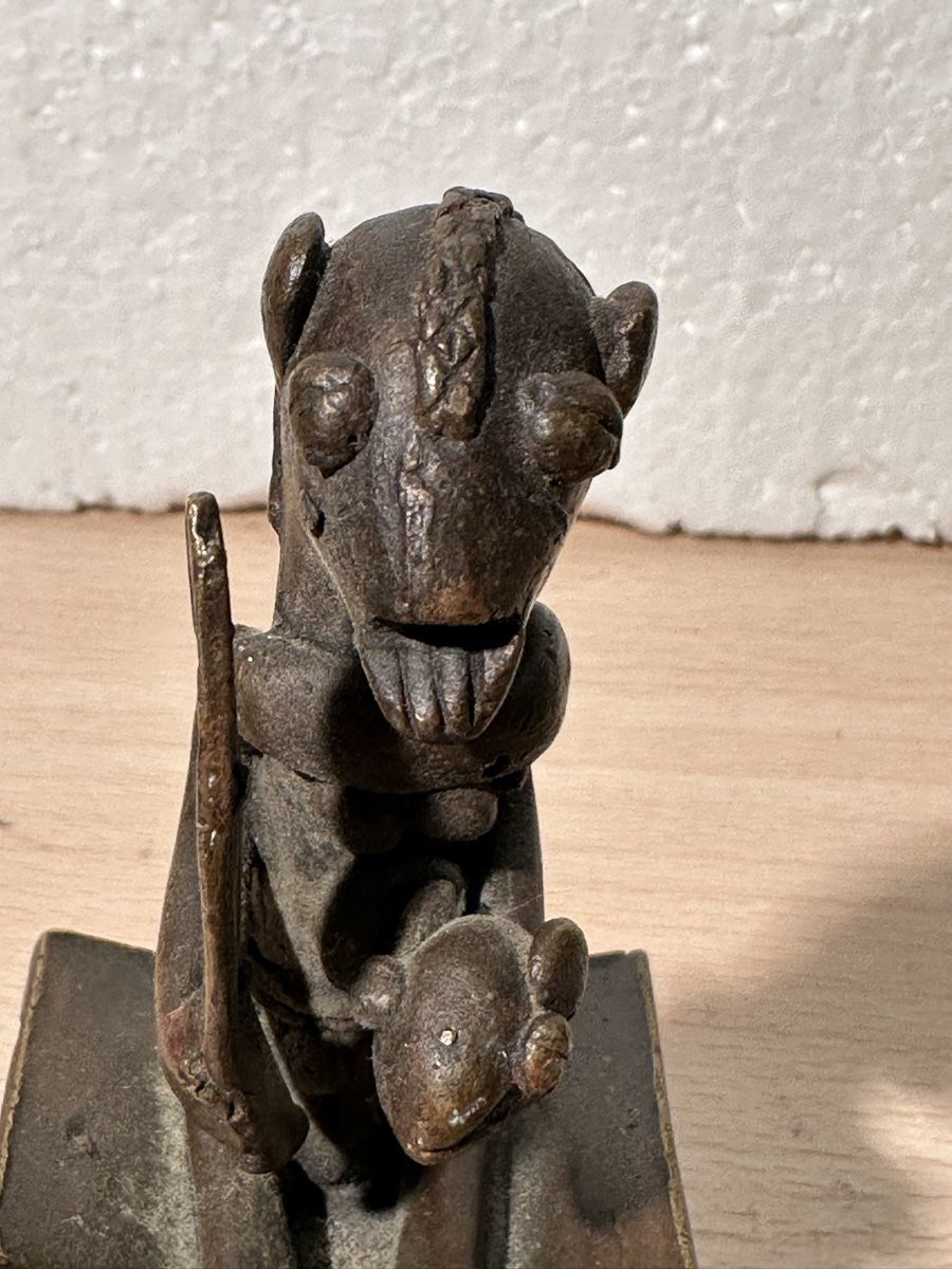 Figuren: Statuette africaine bronze,  9 cm. – Gebraucht aus Lausanne von artnouveau04 1