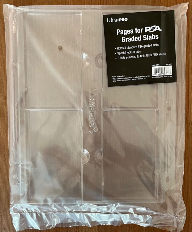 Ultra Pro Page for PSA Graded Slabs (Gebraucht) in Zürich für CHF 5 ...