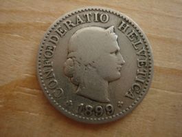(S1) 5 Rappen 1899
