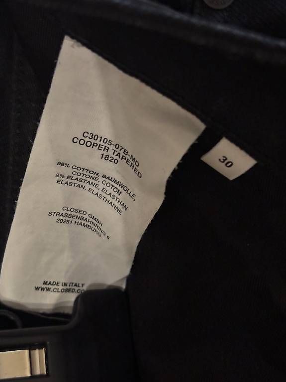 Closed Jeans: Closed  Jeans Farbe Schwarz-    (R) – Usato da Wallisellen venduto da ASZT 4