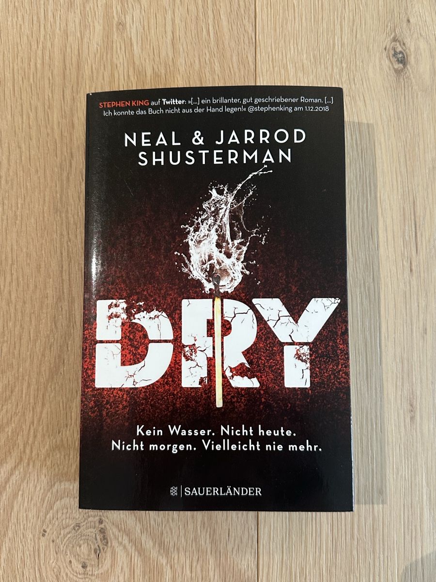 Livres: Neal Shusterman Dry Book  – Neuf (Voir description) à Pfäffikon SZ par ti_mey03