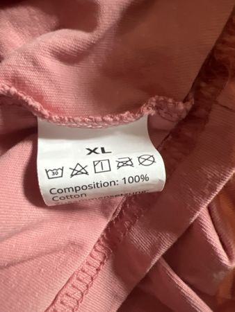 T-Shirt Rosa Grösse XL 100% Baumwolle neu