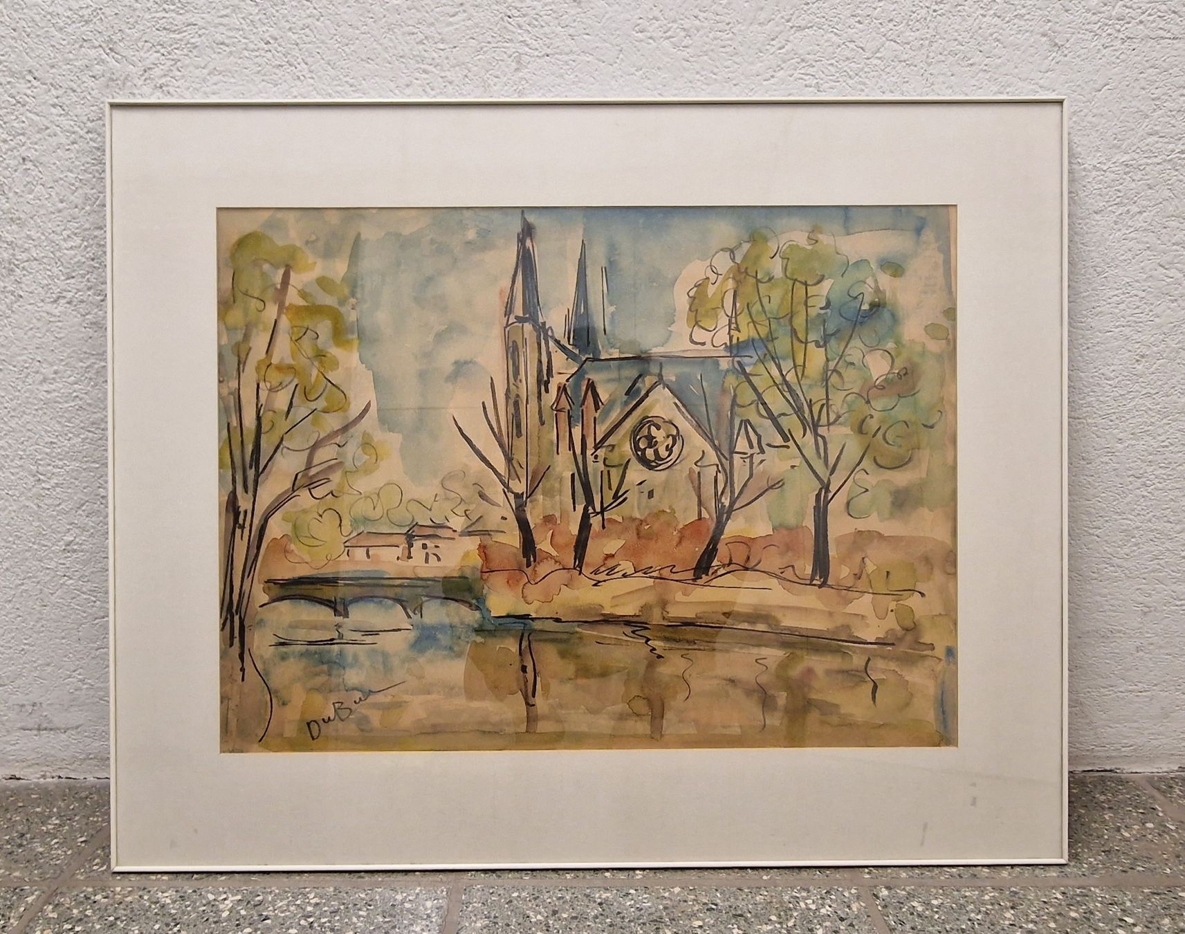 Dipinti: Grosses Aquarell / Roland Debuc – Usato da Zürich venduto da B-Rock 2