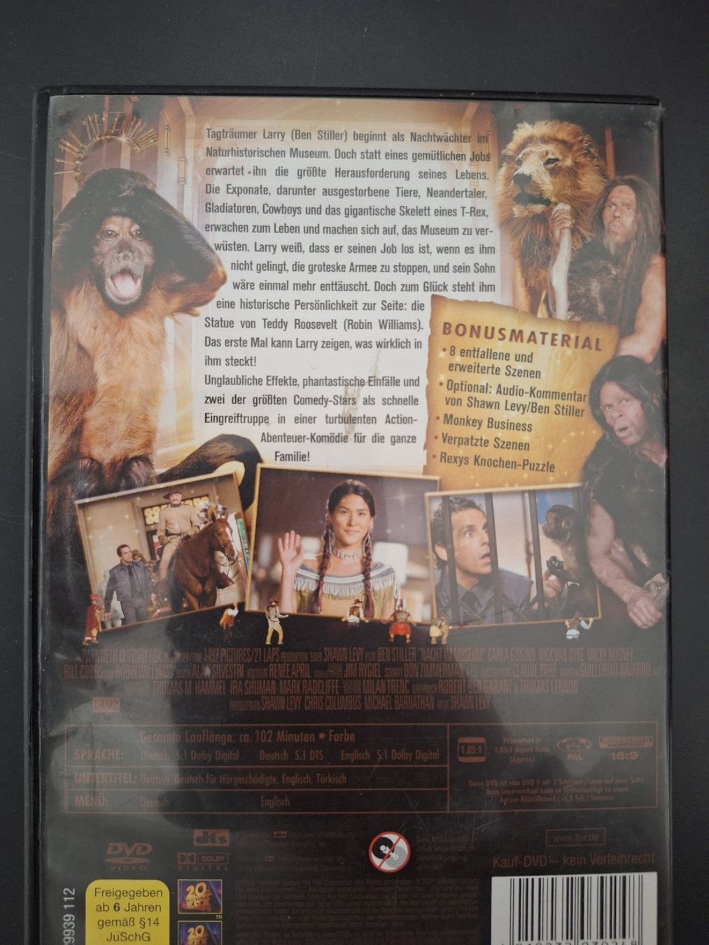 Tutti i DVDs: Nachts im Museum DVD – Usato da Volketswil venduto da sch_zly6 1
