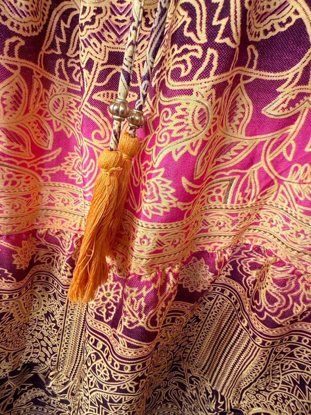 Vestiti: Boho Maxiszufenkleid aus Seide – Nuovo (secondo la descrizione) da Sigriswil venduto da ck56 5