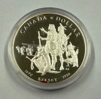 (1703) Kanada, 1 Dollar 1990, pp, in Etui