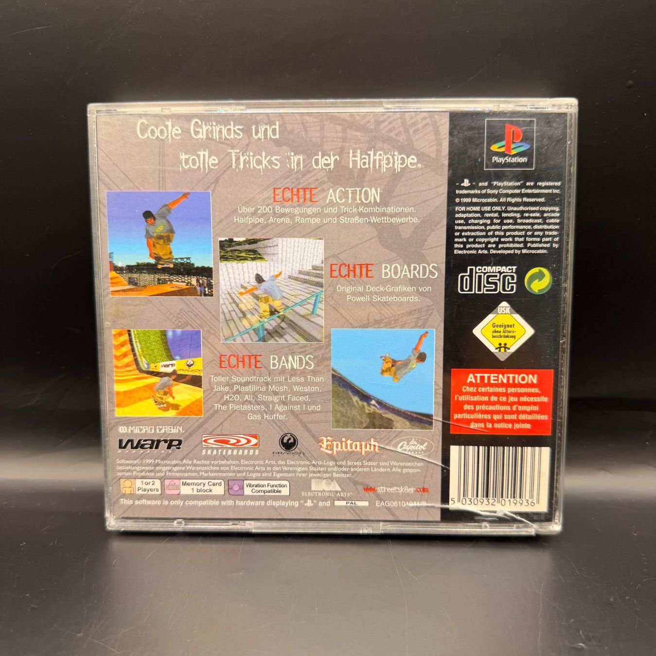 Sony Giochi: PS1 Street Skater – Usato da Düdingen venduto da Nerdworld 1