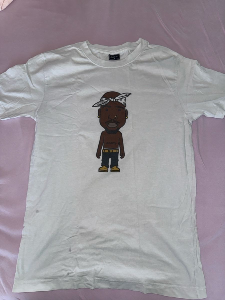 Snipes T-shirt: 2Pac T-Shirt Gr. S Cartoon-Design – Usato da Zürich venduto da bia_6kmj