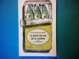 "Le point de vue de la sardine" Jolidon, parfait état!🐟📚