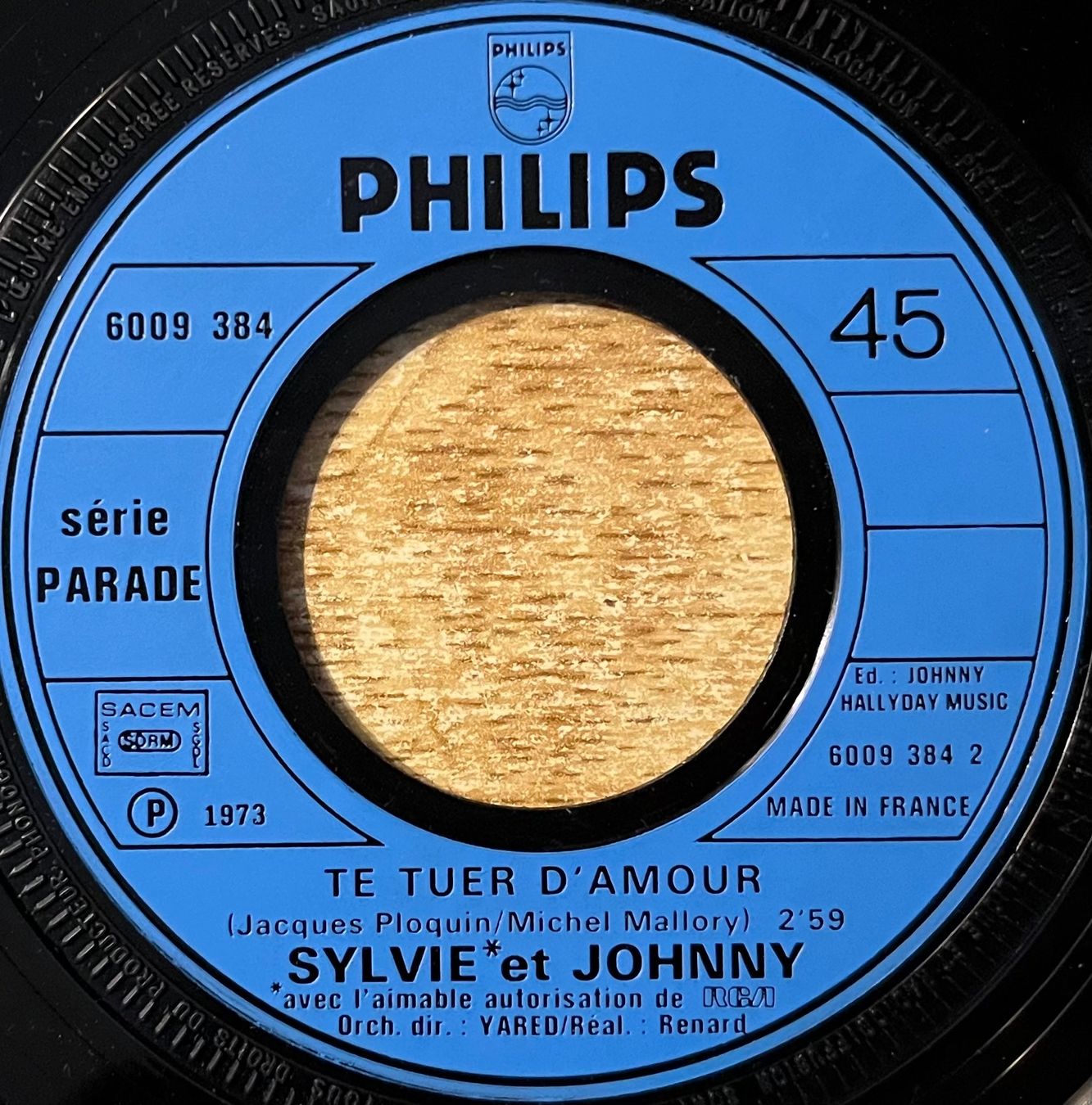 Dischi in vinile: SYLVIE & JOHNNY - J'AI UN PROBLÈME – Usato da Bussigny venduto da vinyl-pas-cher 3