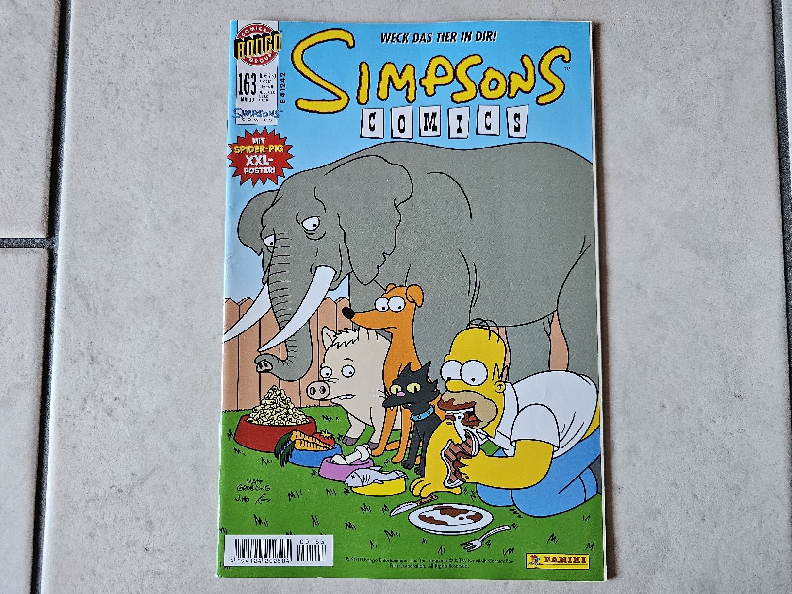 Fumetti: Simpsons Comic  -  Heft #163 – Usato da Schneisingen venduto da backstore24
