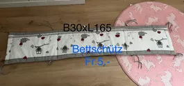 Kinder Bettumrandung(Nestchen) 165X32