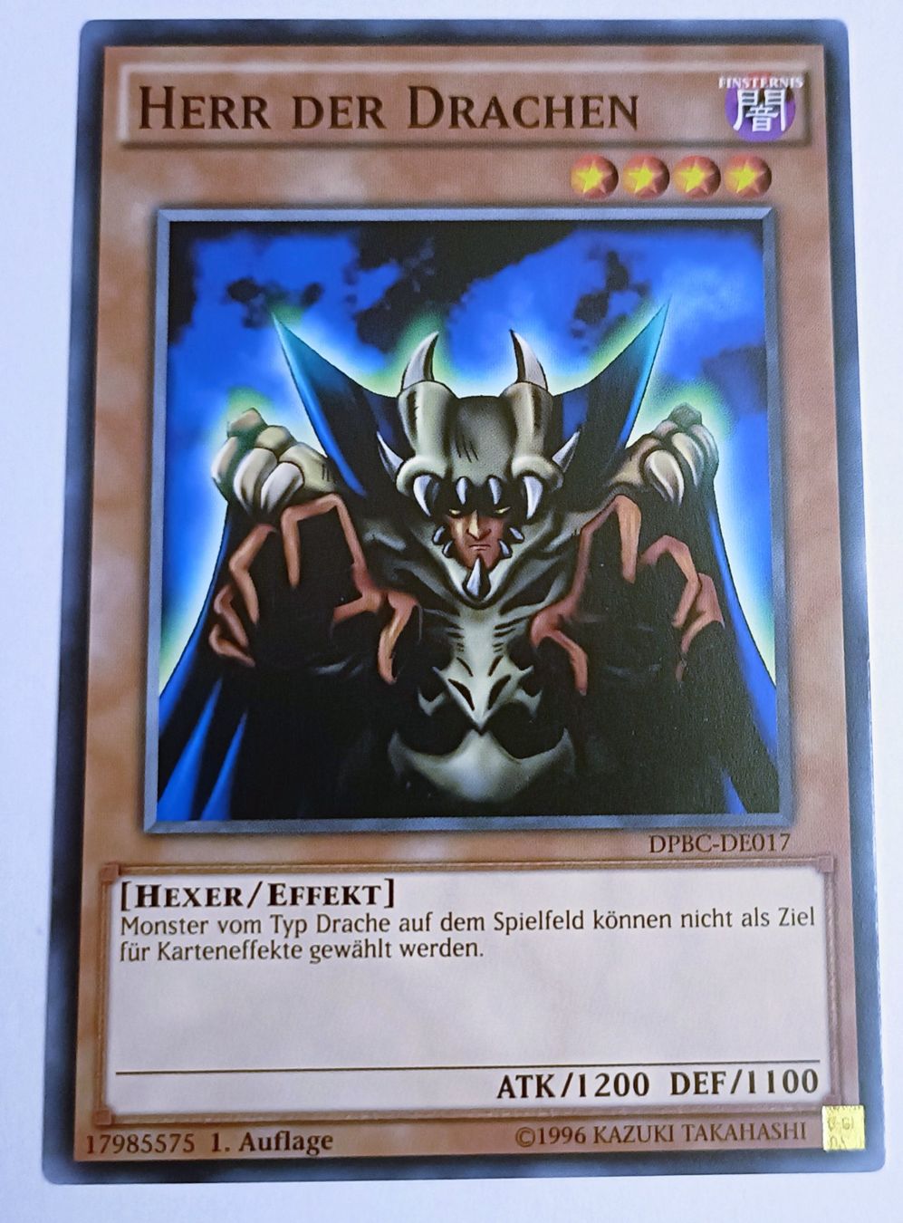 Yugioh Carte collezionabili: YU-GI-OH! Herr der Drachen DPBC-DE017 – Nuovo (secondo la descrizione) da Köniz venduto da Yugicollect