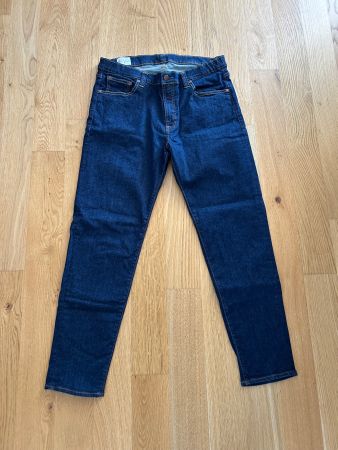 Japanische Herren Jeans Dunkelblau Grösse 34