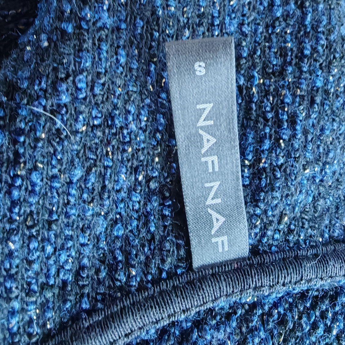 Nafnaf Pullover & Sweatshirts: Magnifique pull zippé texturé Naf Naf - S - Dès 10.- – Gebraucht aus Bex von sni_q7lh 3
