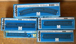 Lot Märklin M Gleise