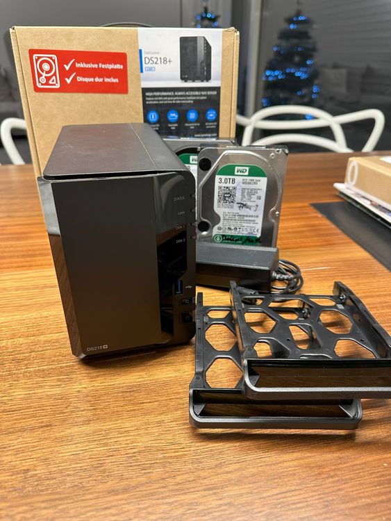 Synology DiskStation DS218+ mit 6GB RAM und 6 TB HDD (Gebraucht) in ...