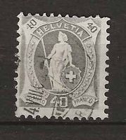 CH089a - Helvetia debout 89a obl.