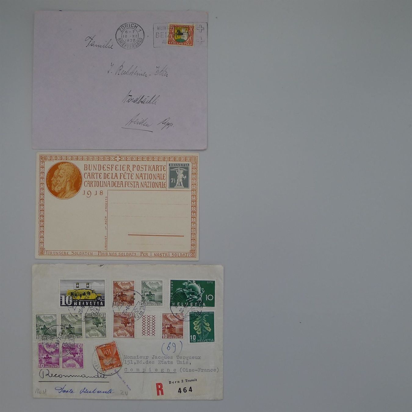 Tutti i francobolli: Kiste voller Briefe+Marken (FUNDGRUBE !!!) – Usato da Sursee venduto da Luzernerraute 8