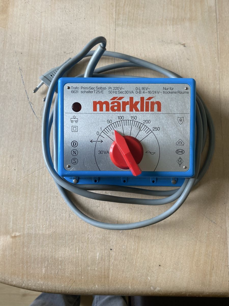 Märklin Modellini di ferrovie: Schöner Märklin Transformer läuft gut – Usato da Köniz venduto da Sonnenschein._.77